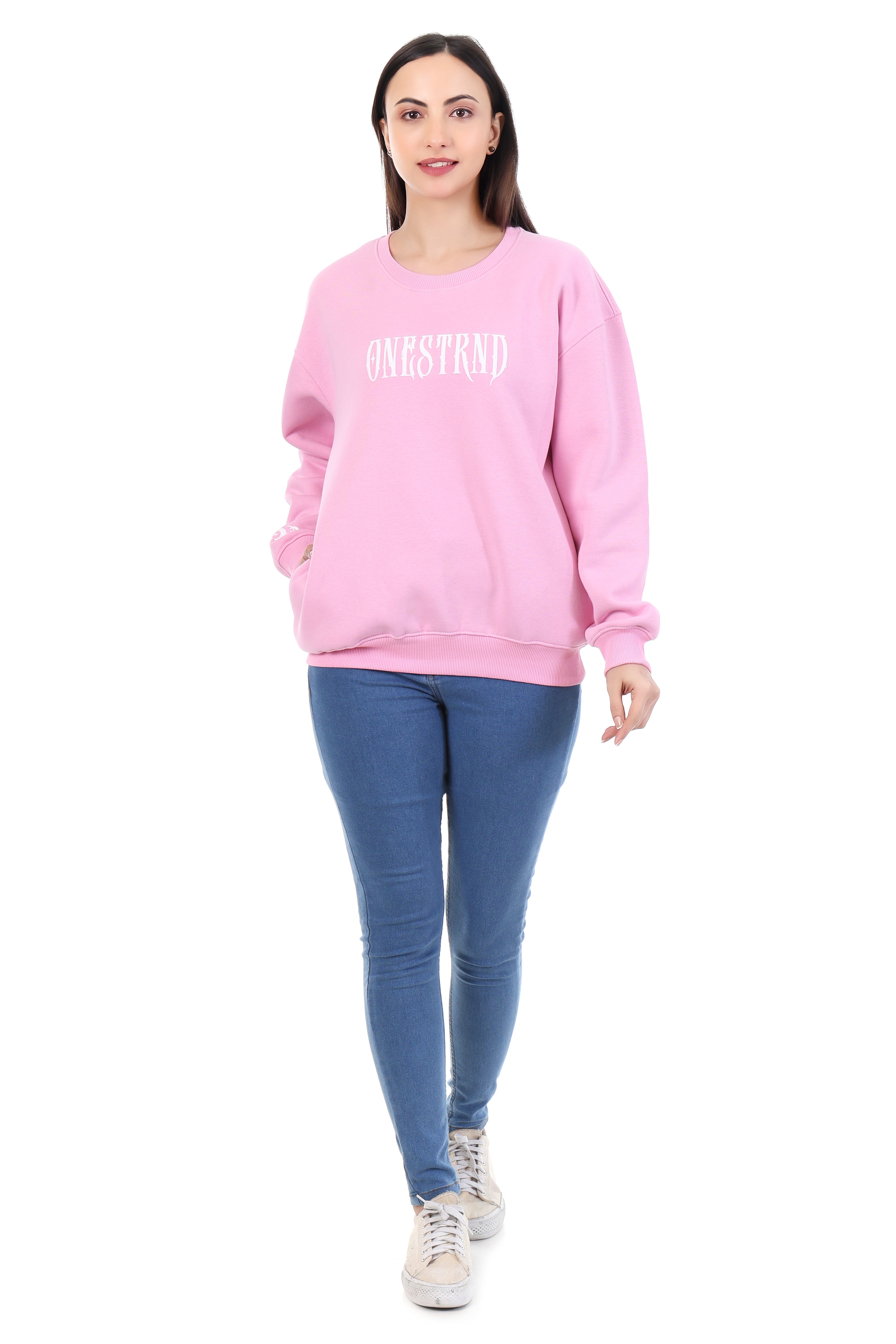 "Aura" Crewneck - Cosmic Rose